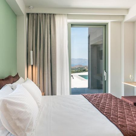 Luxurious Villa Cretan Aura With Private Heated Pool, Jacuzzi And Playroom Agios Ioannis  Екстер'єр фото