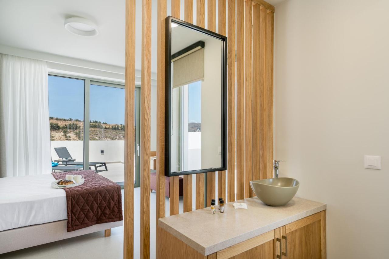 Luxurious Villa Cretan Aura With Private Heated Pool, Jacuzzi And Playroom Agios Ioannis  Екстер'єр фото