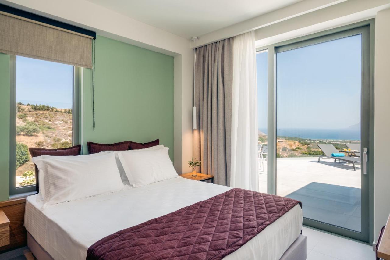 Luxurious Villa Cretan Aura With Private Heated Pool, Jacuzzi And Playroom Agios Ioannis  Екстер'єр фото